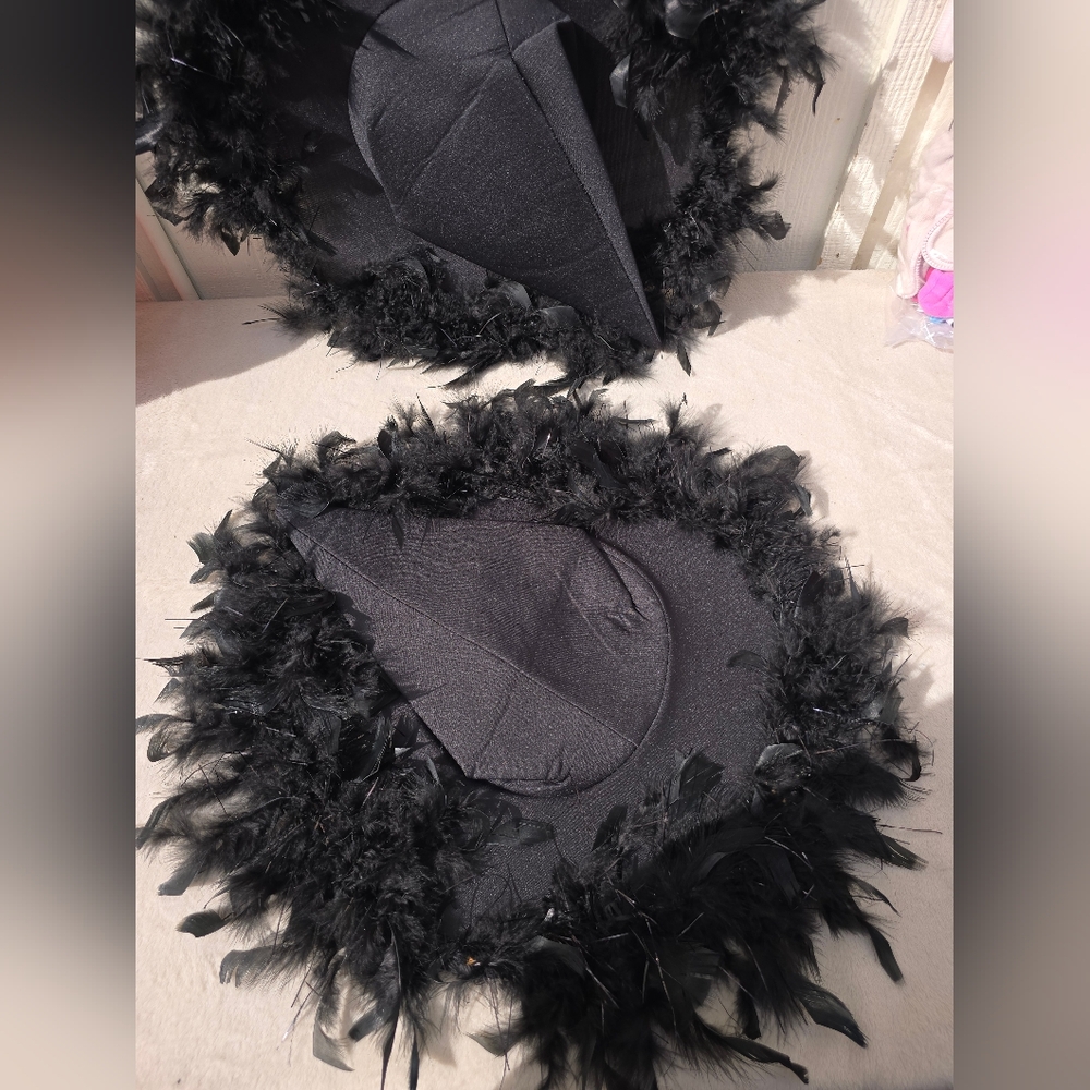 Feathered Witches hat